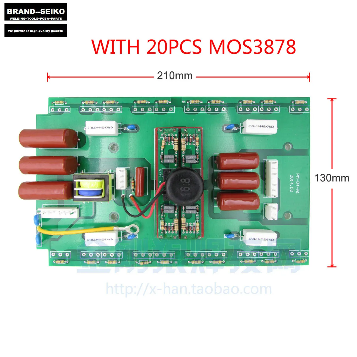 

380 v three-phase inverter welding inverter board upper 210 * 130 mm