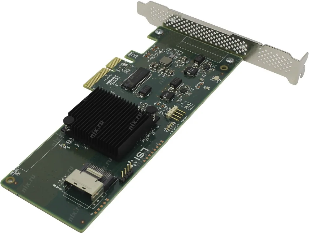 RaidStorage Avago LSI SAS 9211-4I LSI00190 4 порта RAID HBA jino SATA SFF8087 6 ГБ PCI-E 2 0 X4 карта контроллера |