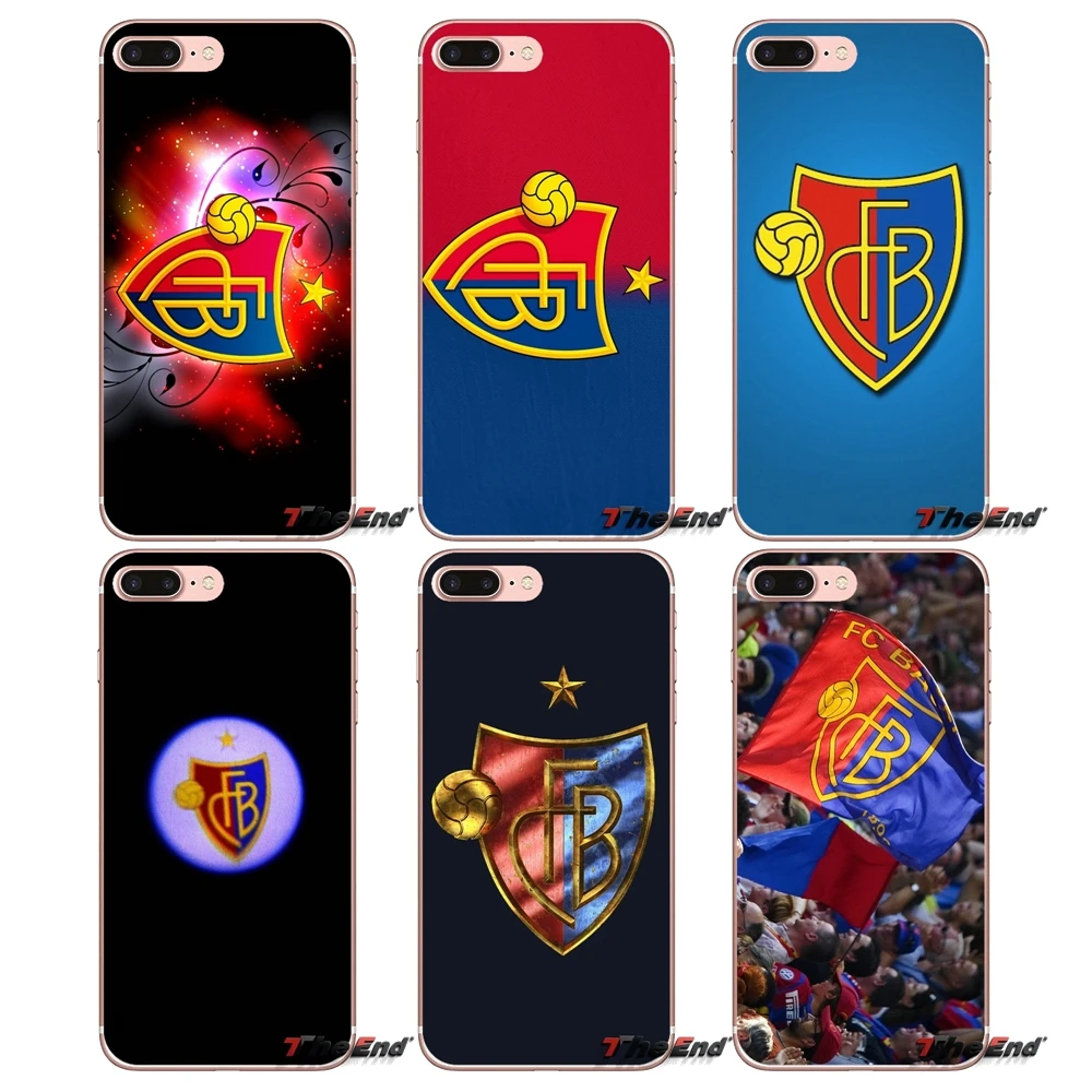 Чехол для телефона FC Basel Soccer Football с логотипом iPhone X 4 4S 5 5S 5C SE 6 6S 7 8 Plus Samsung Galaxy J1 J3 J5 J7