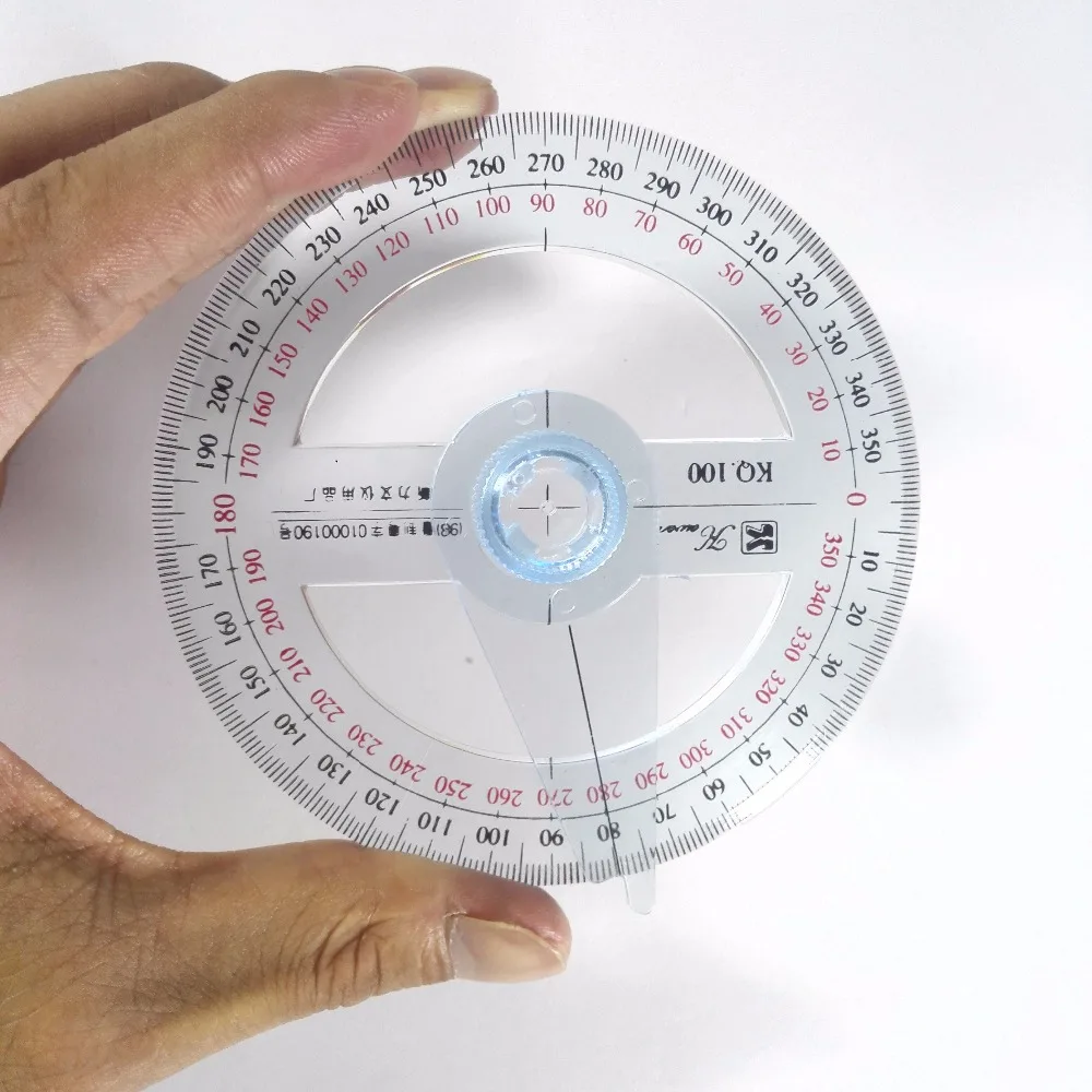 Full Circle Goniasmometer Primary school students Goniasmometer Belt Goniasmometer pointer full circle
Full Circle Goniasmometer Primary school students Goniasmometer Belt Goniasmometer pointer full circle