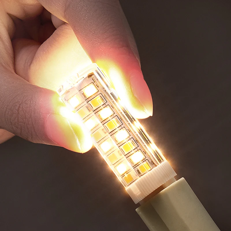 Мини G9 светодиодный светильник переменного тока 220V 110v лампы SMD 2835 Точечный для