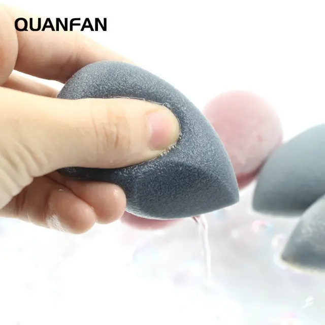 QUANFAN новичок специальный Флокированный слоенок Красота Макияж хлопок Макияж Красота Инструмент капли воды слоеного отчет