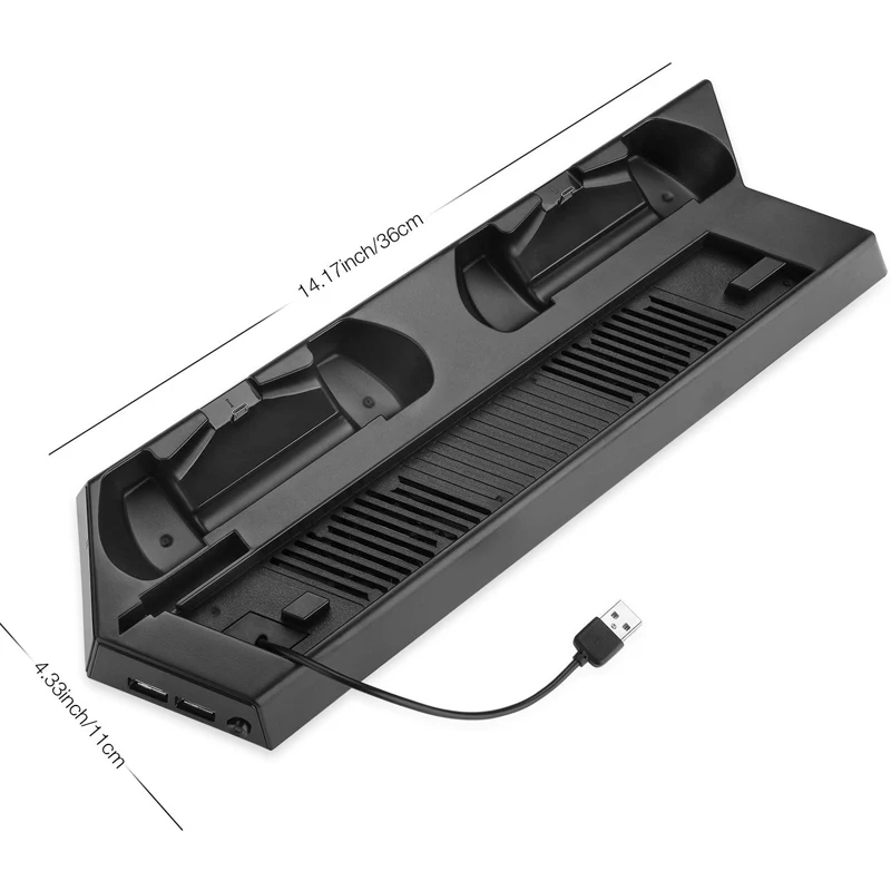 JKING игра консольная стойка для PS4 Slim консоли вертикальная игровая док-станция с