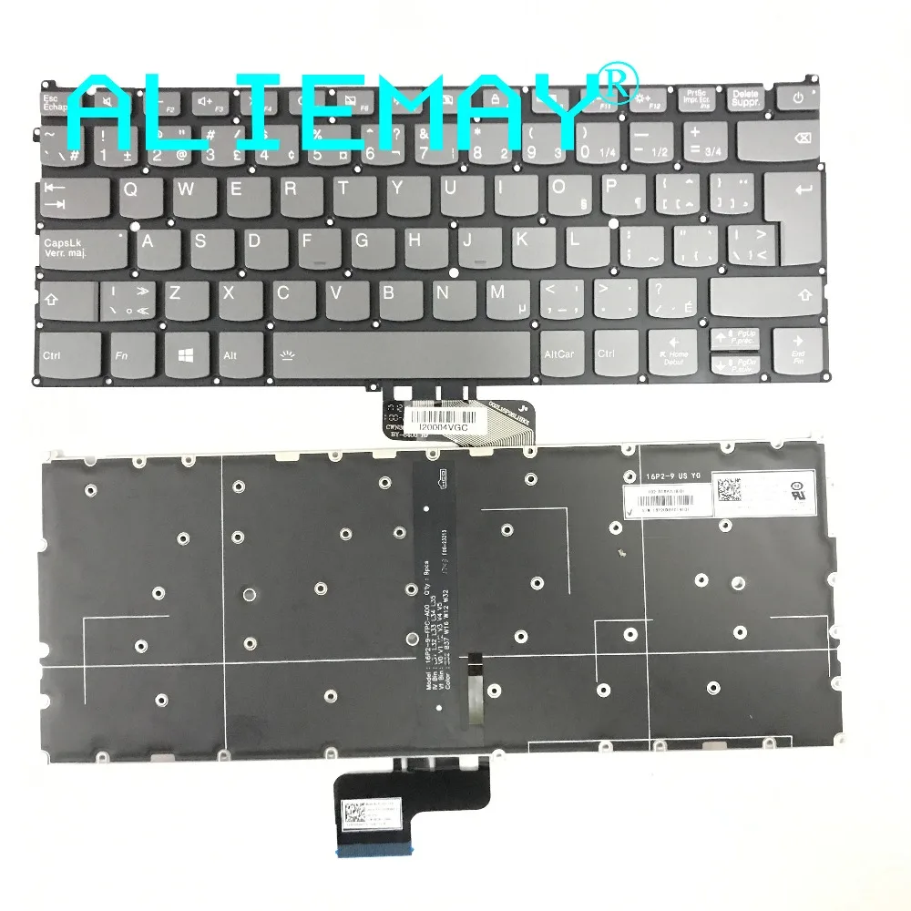 Новая Оригинальная Чешская клавиатура с чешской подсветкой CU/CZ для Lenovo IDEAPAD 720S-13