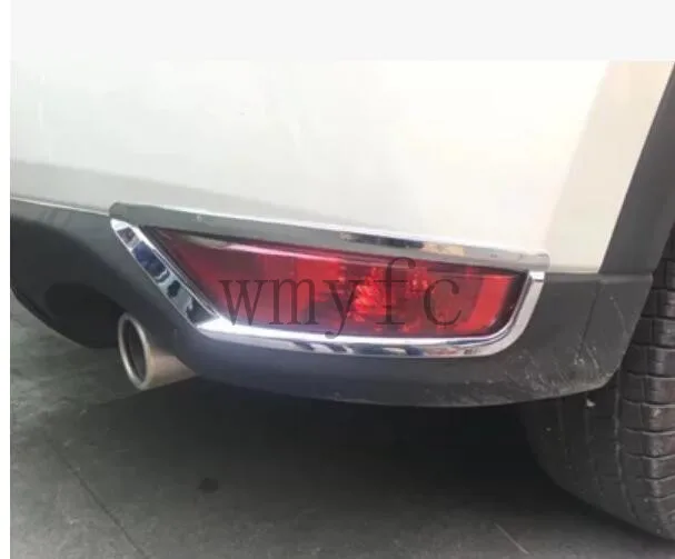 

Передняя + задняя противотуманная фара крышка для Mazda CX-5 CX 5 2017 2018 ABS Хромированная противотуманная фара планки