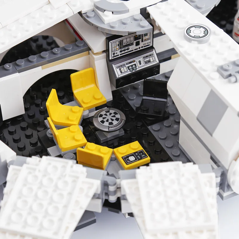 Совместимы 75212 05142 StartWars Kessel Run Millennium Falcon строительные блоки модель игрушки для
