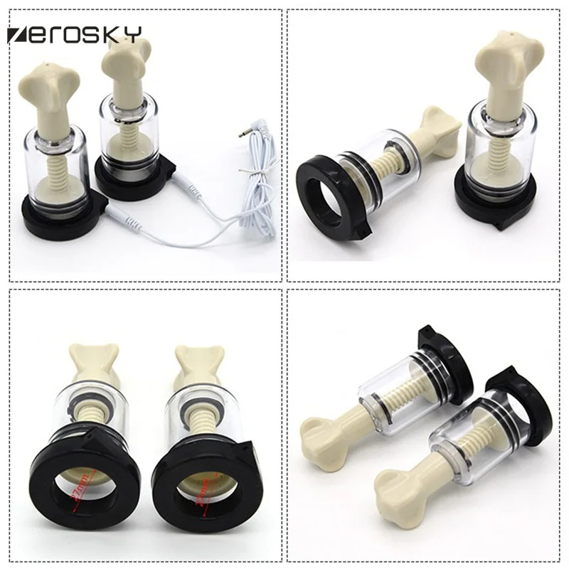 Присоска для сосков массажер клитора электрошоковая терапия вибратор груди с