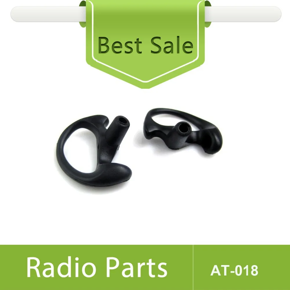 40 unidades (20 pares de izquierda y derecha) de silicona negra de alta calidad para auriculares-2
