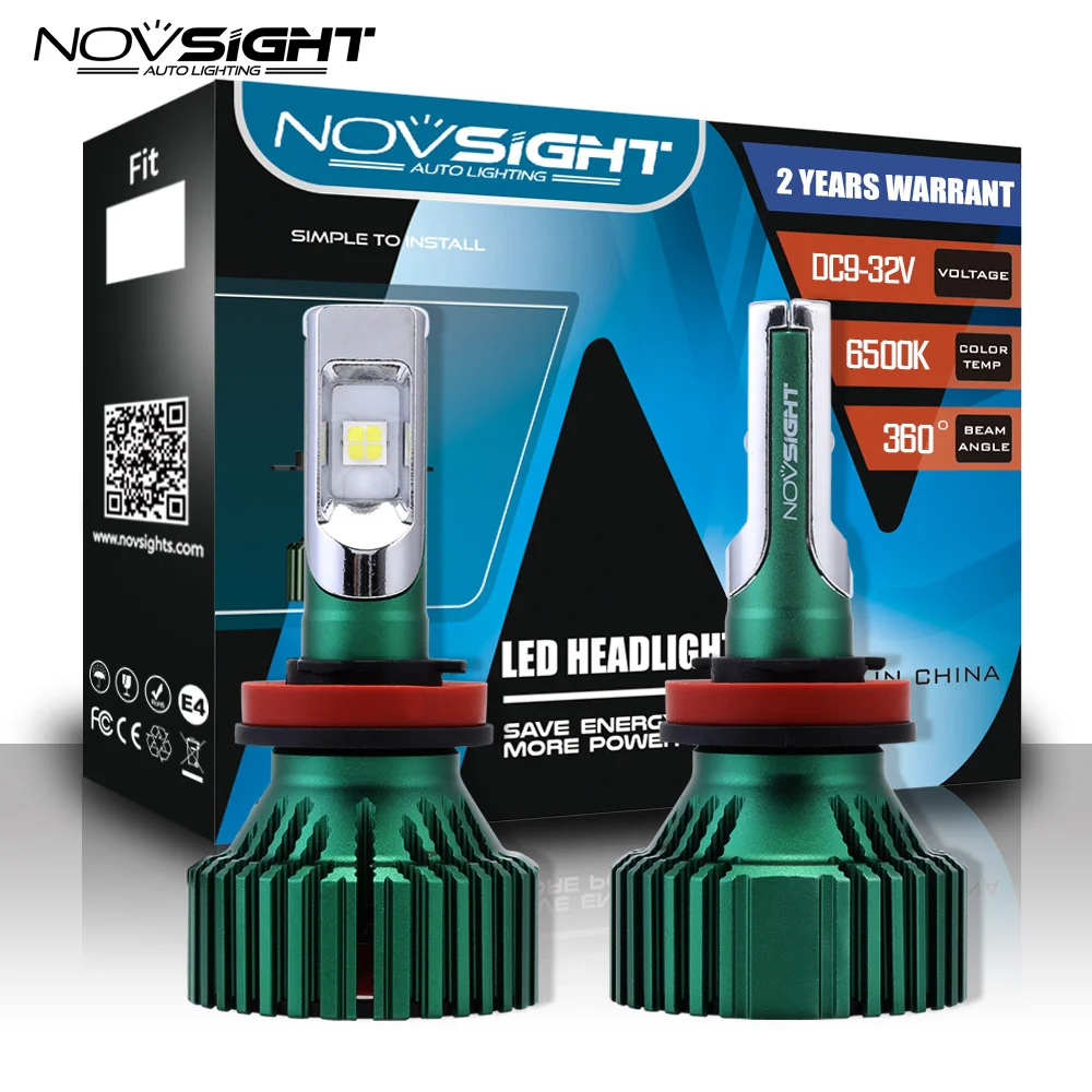 2 шт. 9005 HB3 9006 HB4 H4 H7 Led H1 авто фары 60 Вт 16000LM 6500 к автомобильной лампы фар автомобиля