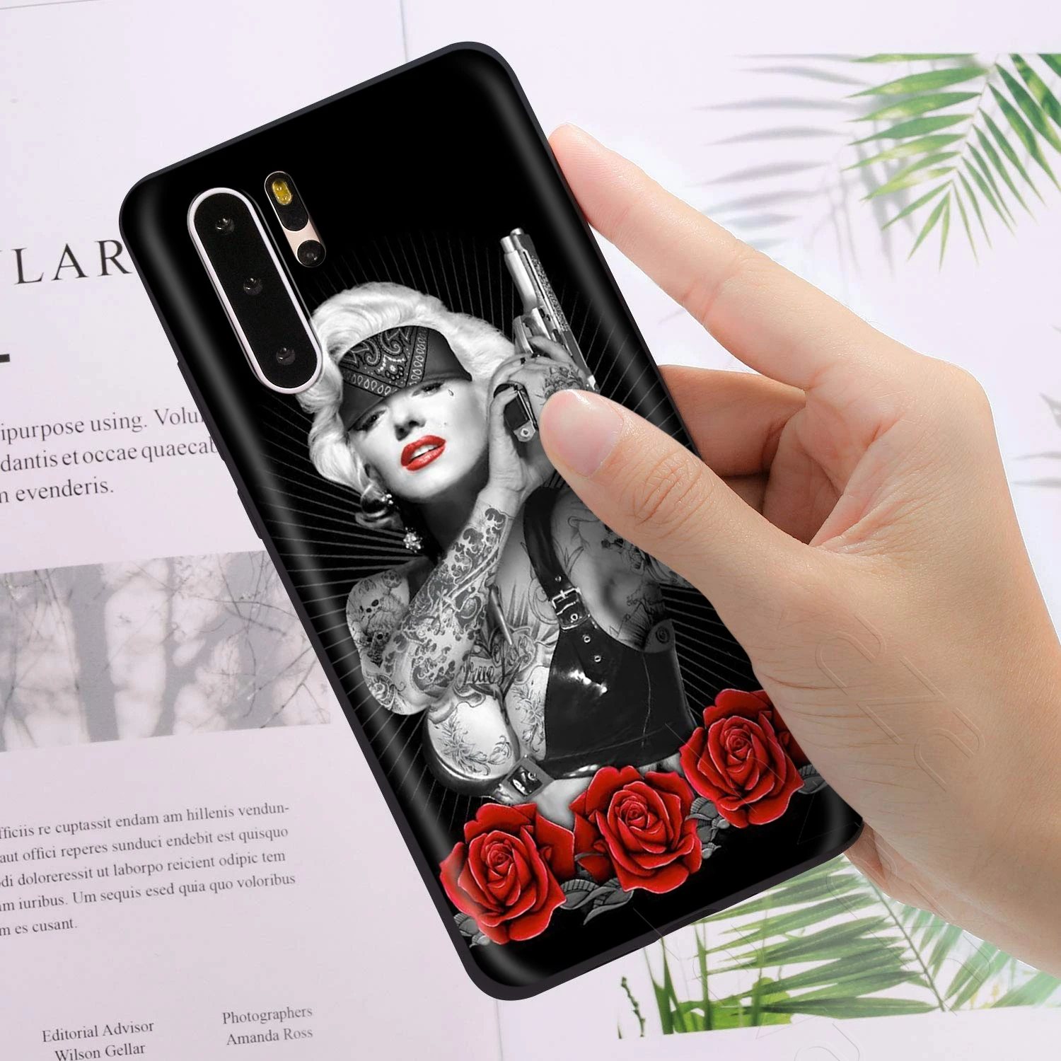 Lavaza Audrey Hepburn Marilyn Monroe Case for Huawei Mate Y7 Y9 P8 P9 P10 P20 P30 P40 Max Lite Pro P Smart Mini |