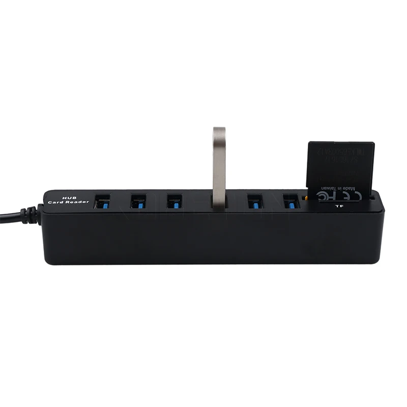 USB концентратор kebidu комбо 6 портов мульти USB2.0 разветвитель с 2 портами микро кард