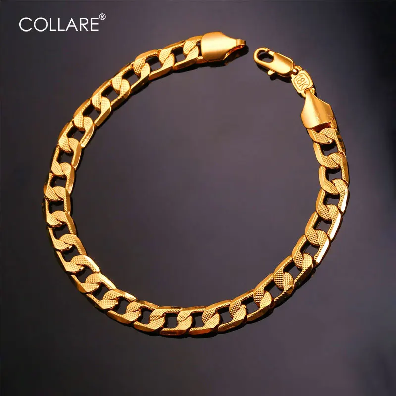 Collare браслет мужские ювелирные изделия оптовая продажа золото/розовое