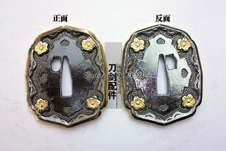 Редкие TSUBA для японских сабр kirsite Tsuba фитинг военного меча|tsuba| |