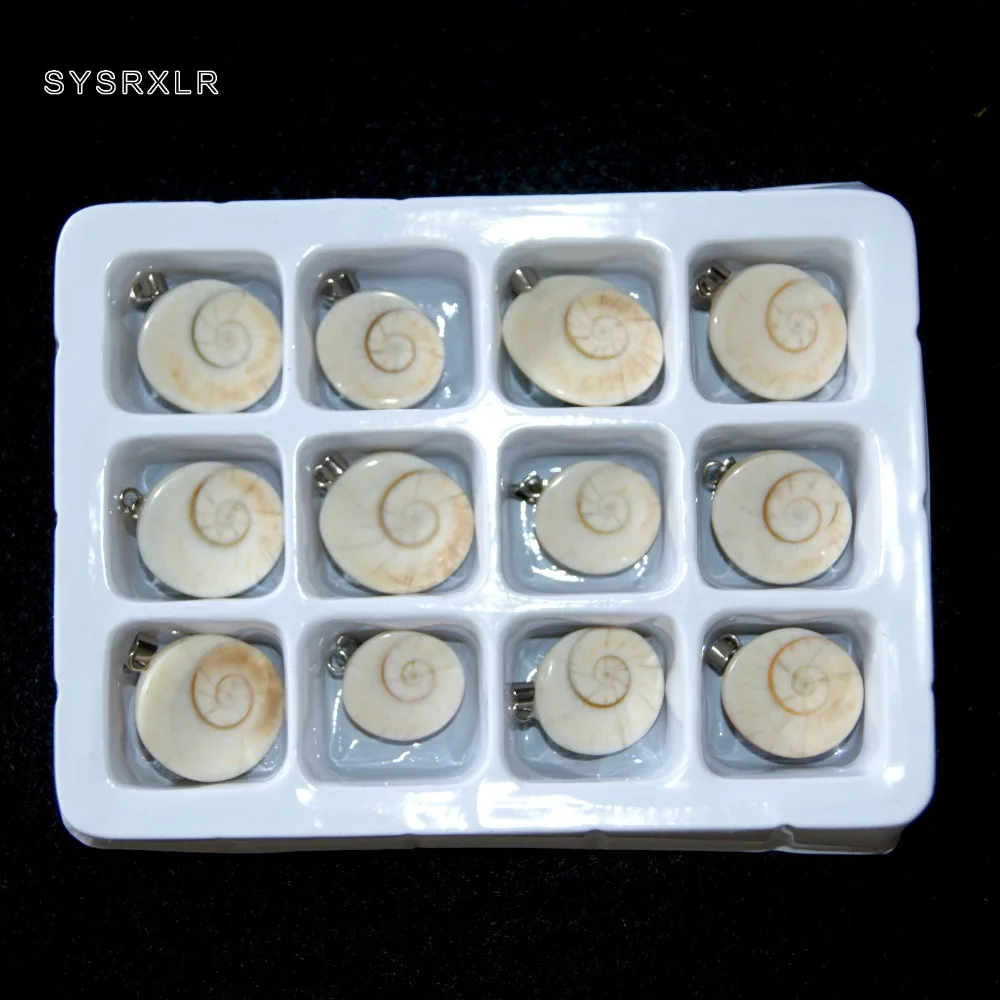 Оптовая продажа смешанных цветов в коробке камень кулон очаровательный