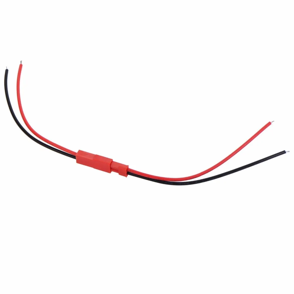 20 пар 22 AWG JST Штекерный соединитель 2 штырька разъем кабель провод для