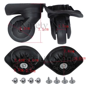 Чехол на колесо для чемодана A35, A38, A52, A53, Универсальный дорожный Чехол для чемодана, аксессуары, сменные колеса, 1 пара