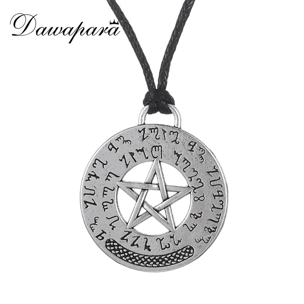 Dawapara мощная Pentacle герметичная энохианская кабала языческая Викка ювелирные
