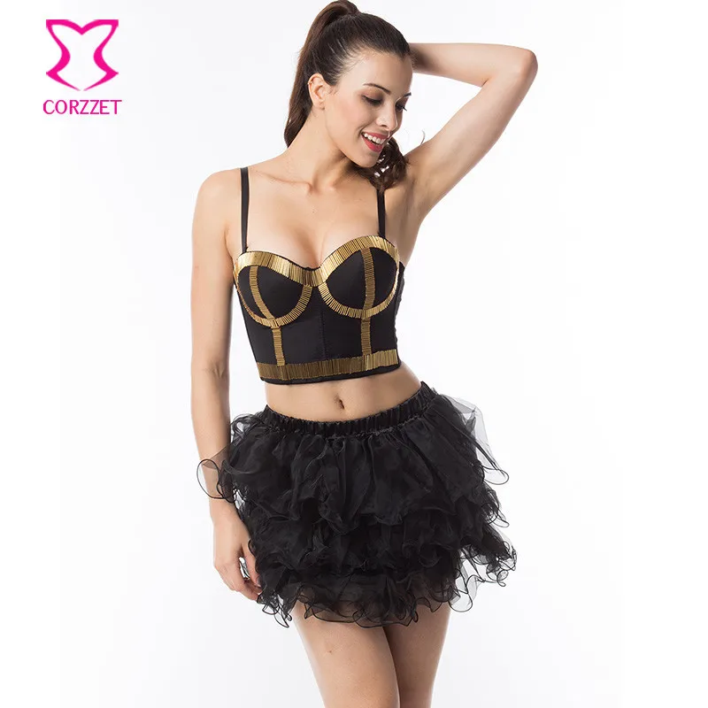 Женский бюстгальтер пуш ап с золотыми бусинами и юбкой|bra barrette|bra siliconbra fabric |