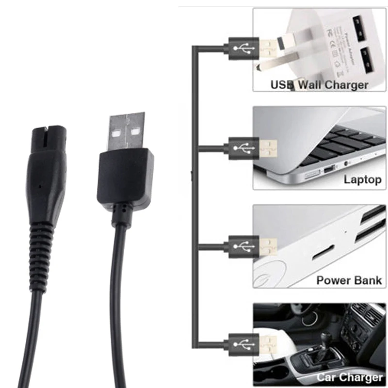 Зарядный кабель для электробритва 1 шт. A00390 5 В С USB разъемом бритвы
