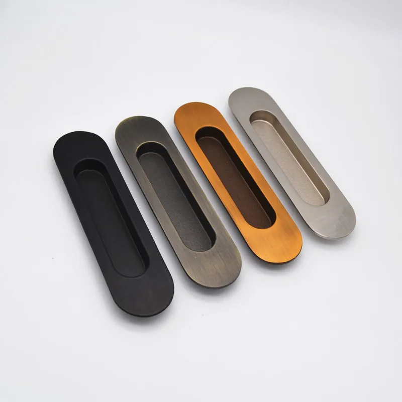 

Zinc Alloy Hidden Sliding Furniture Door Handles Cabinet Handle Furniture Hardware Handles for Bedroom