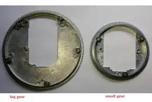 Henglong 3818 3819 3838 3839 3848 3858 3868 3869 3878 3888 3898 116 RC металлические детали для модернизированной большой шестерни и небольшой передачи