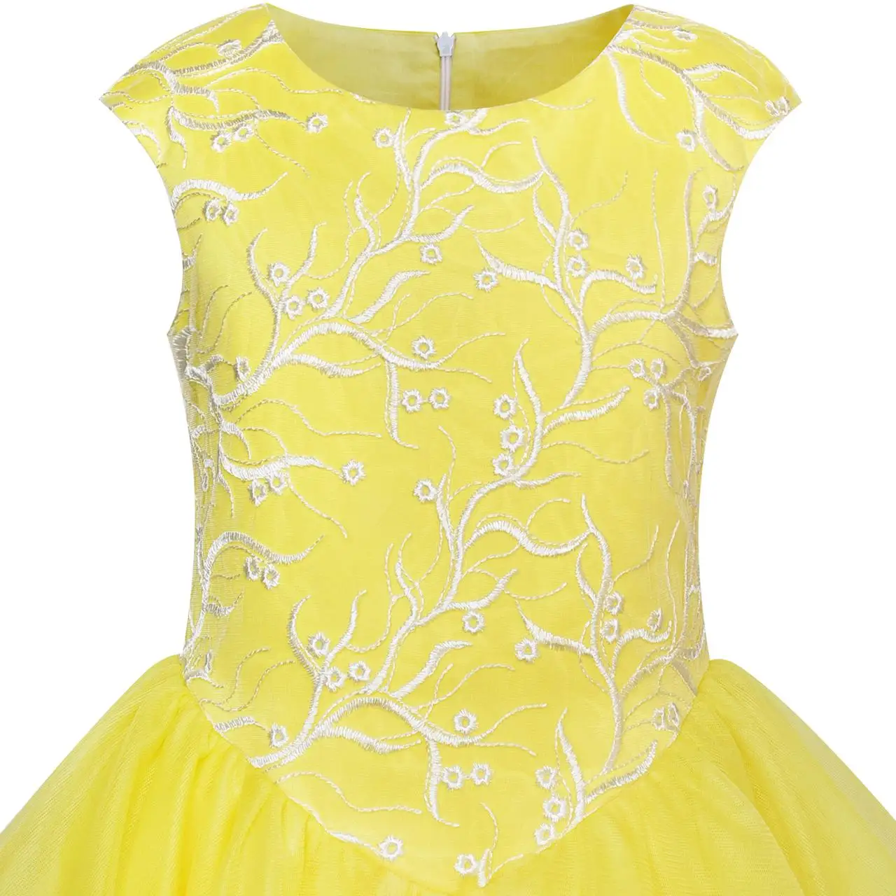 Sunny Fashion платья для девочек платье Мяч Платье Принцесса красавица красота и зверь
