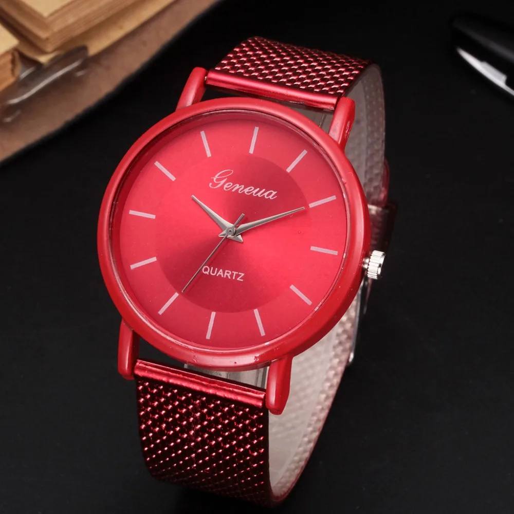 Business Watch 2019 Wrist Men Simple Style Mesh Belt Women Unisex Quartz Watches relogio masculino #tt | Наручные часы