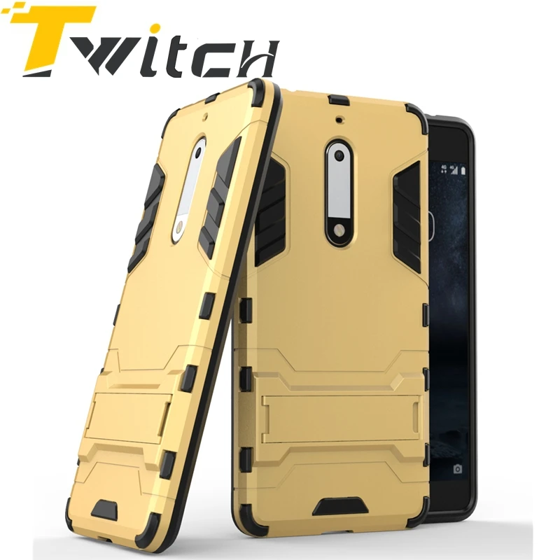 Дергаться чехол для Для Nokia 5 случай телефон обложка мягкая TPU coque fundas обратно