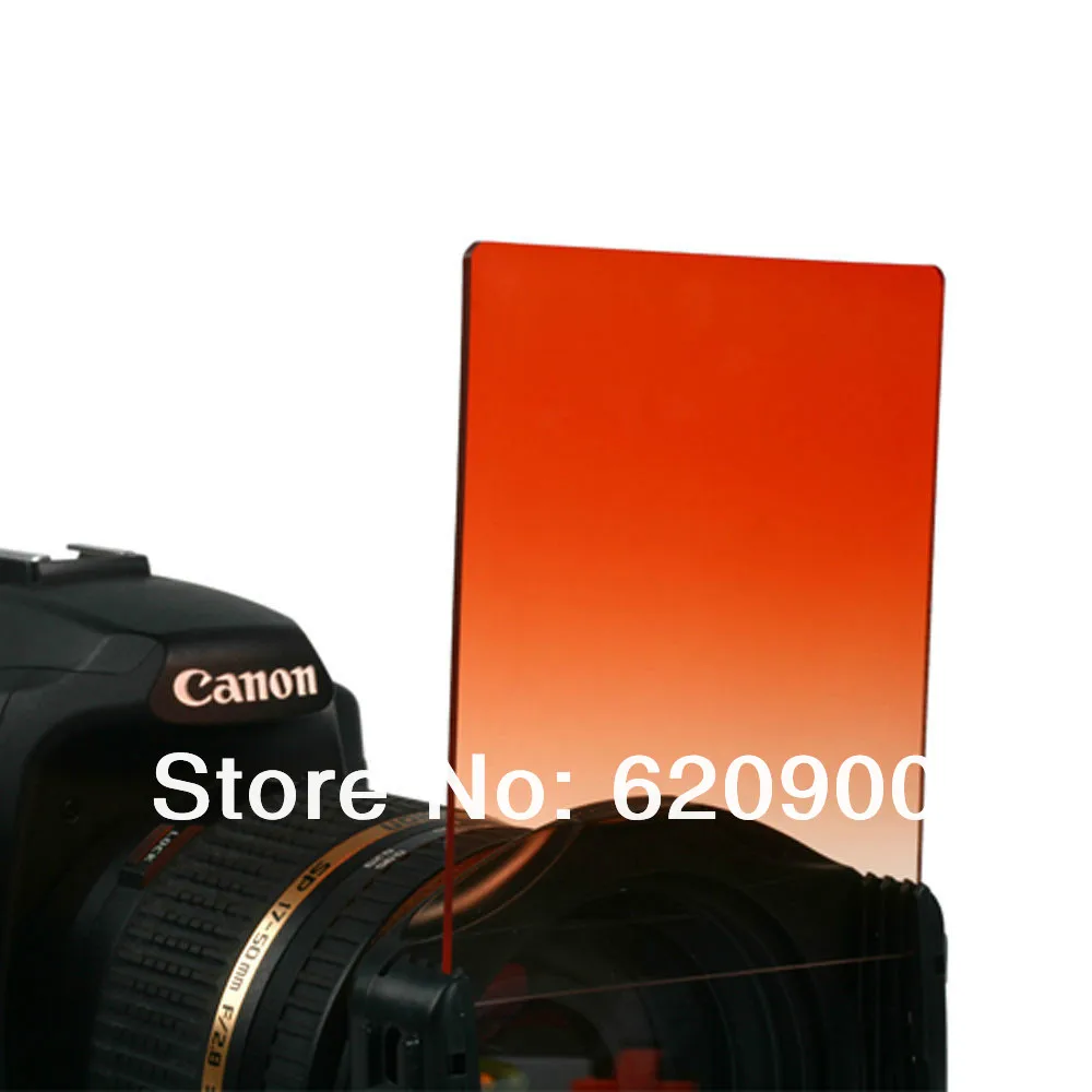 100% гарантия 6 шт. для cokin P ND2/ND4/ND8 + набор градиентных серых оранжевых синих