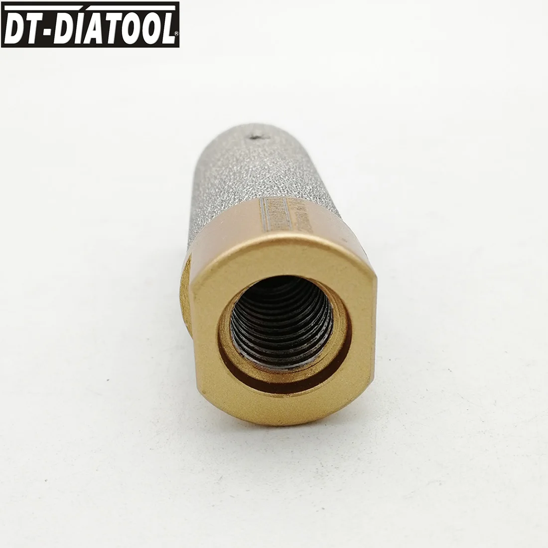 DT-DIATOOL 1 шт. диаметр 10/20/25 мм вакуумной пайки Алмазный Палец Бит 5/8-11 или M14 нить фрезерные биты для фарфора Мрамор Гранит