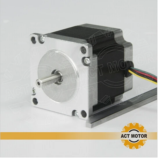 Двигатель ACT 1 шт. шаговый двигатель Nema23 23HS6620 с одним валом CE ROHS ISO CNC роутер робот