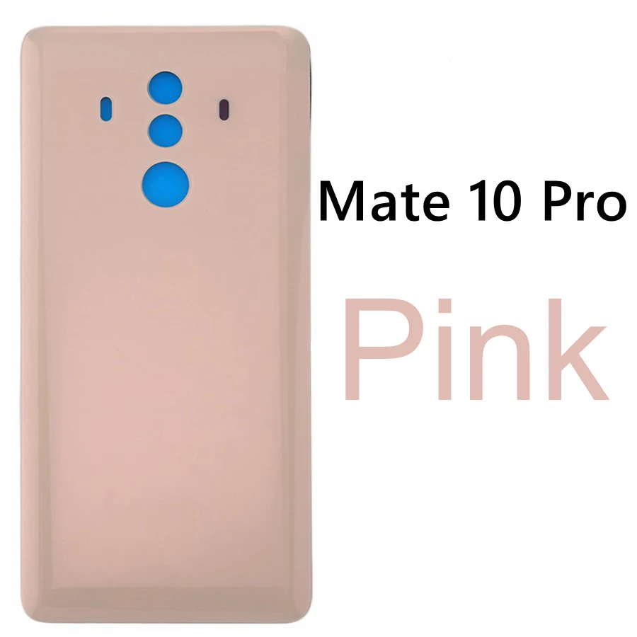 Для HUAWEI mate 10 Задняя стеклянная крышка батарейного отсека задняя крышка корпуса Дверь чехол для Huawei mate 10 Pro задняя крышка батарейного отсека mate 10 Pro замена
