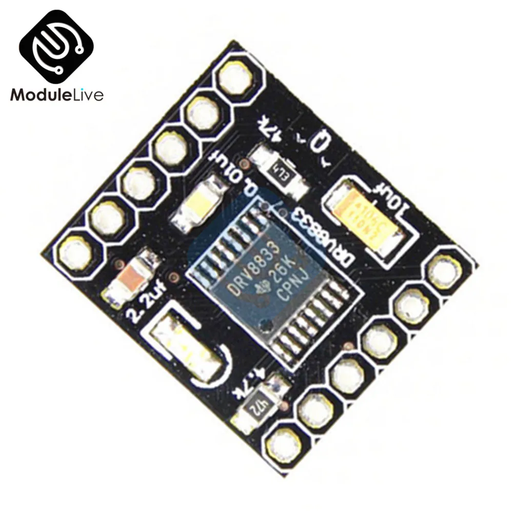 DRV8833 двухканальный 2 канальный модуль драйвера двигателя постоянного тока плата