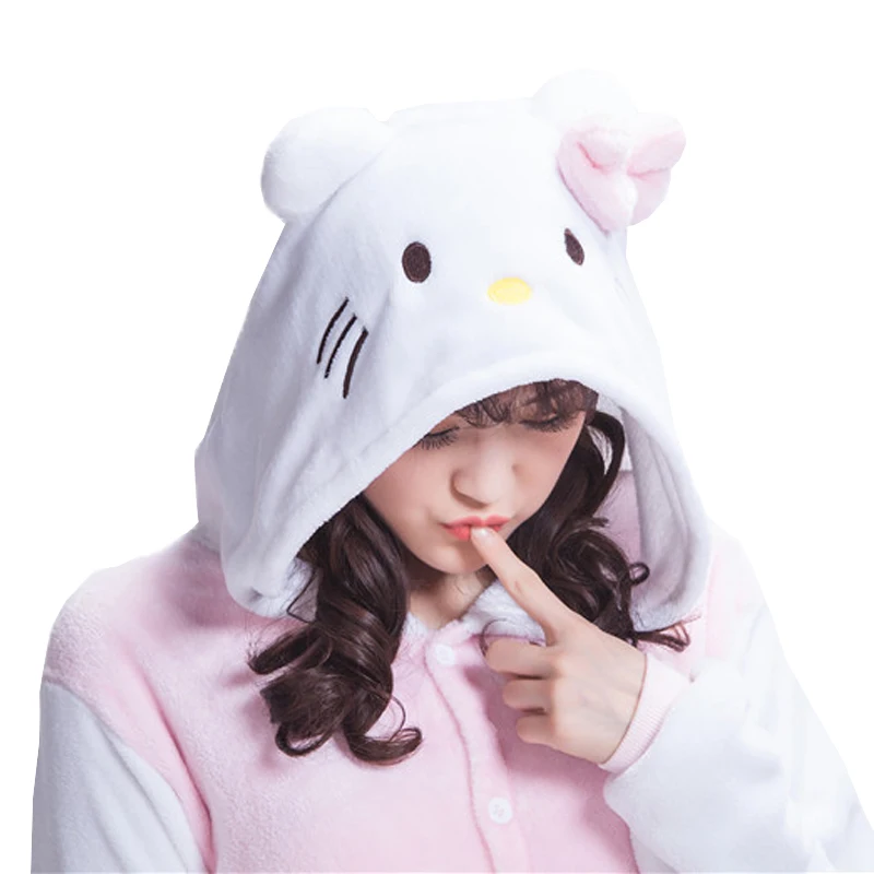 Оптовая продажа пижамы унисекс Для мужчин женщин взрослых зима Pijama Косплэй