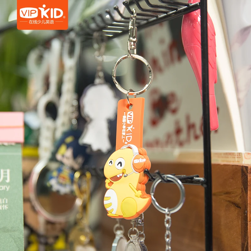 Динозавр плоский брелок VIPKID X онлайн жизнь вокруг ювелирной цепи наивысшего