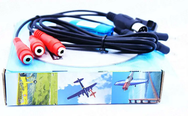 8В1 USB Flight Simulator Cable (Phoenix RealFlight G4 XTR AeroFly FMS) forFutaba ESky JR WFLY 4 8Ch Skill Traning Бесплатная