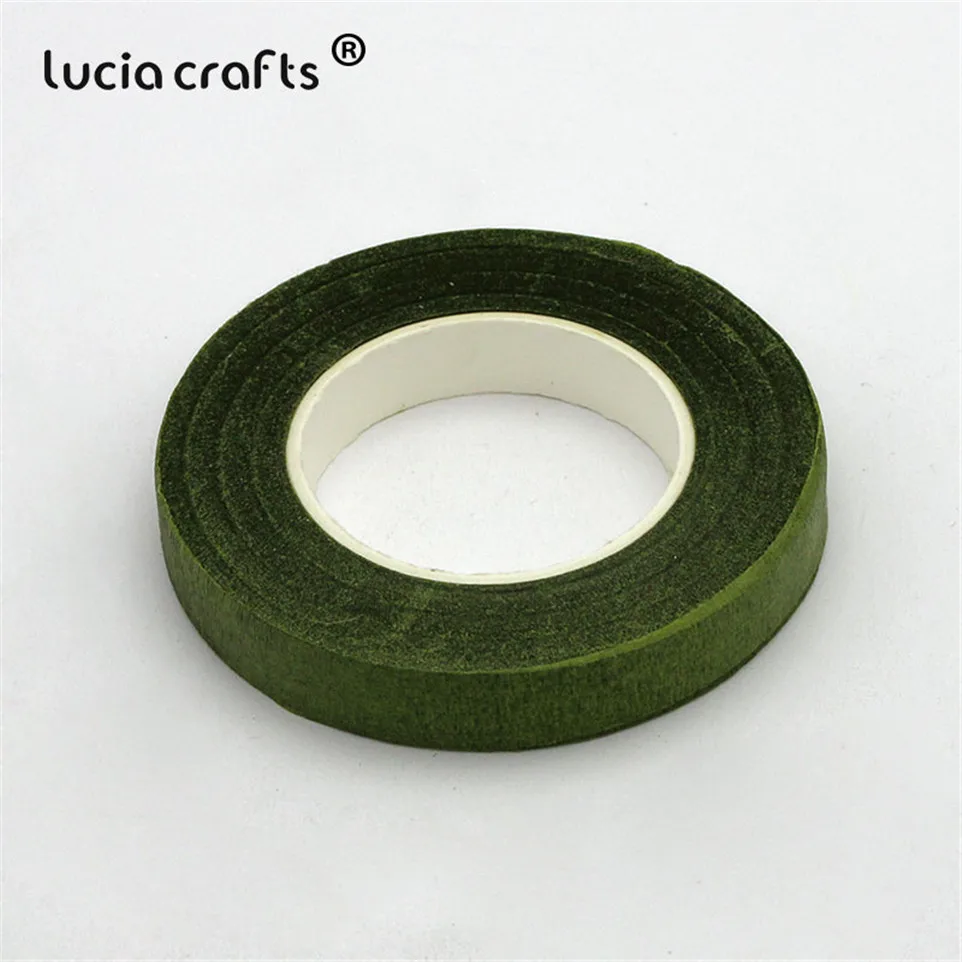 Распродажа! Lucia crafts Многоцветный Цветочный ствол обертывание флорист искусственная бумажная лента для цветов для флористов аксессуары DIY 1 шт. I1009