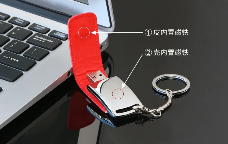 100% настоящий 8 ГБ 16 32 64 Гб 128 кожаный USB флеш накопитель с печатью логотипа для