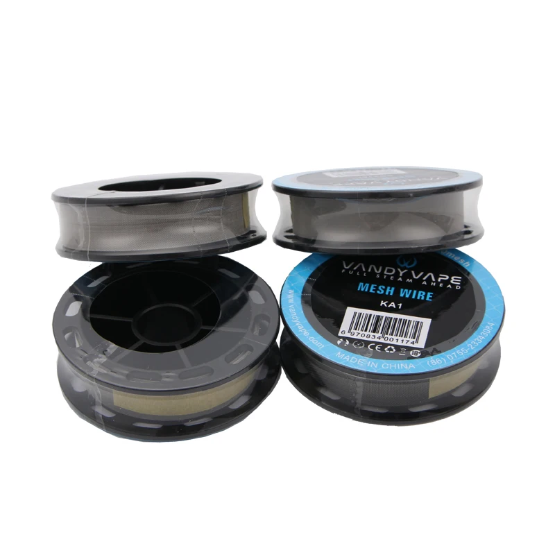 5 футовый Vandy Vape Mesh Wire KA1 80 mesh/Ni80 100mesh SS316L 150 200mesh Coil Wire для электронных сигарет Mesh RDA RTA Atomizer