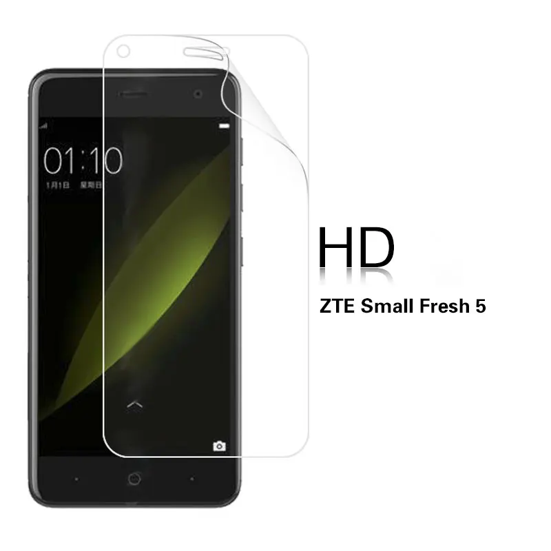 Антибликовая матовая пленка для ZTE Small Fresh 5 in BV0840 HD прозрачный глянцевый с