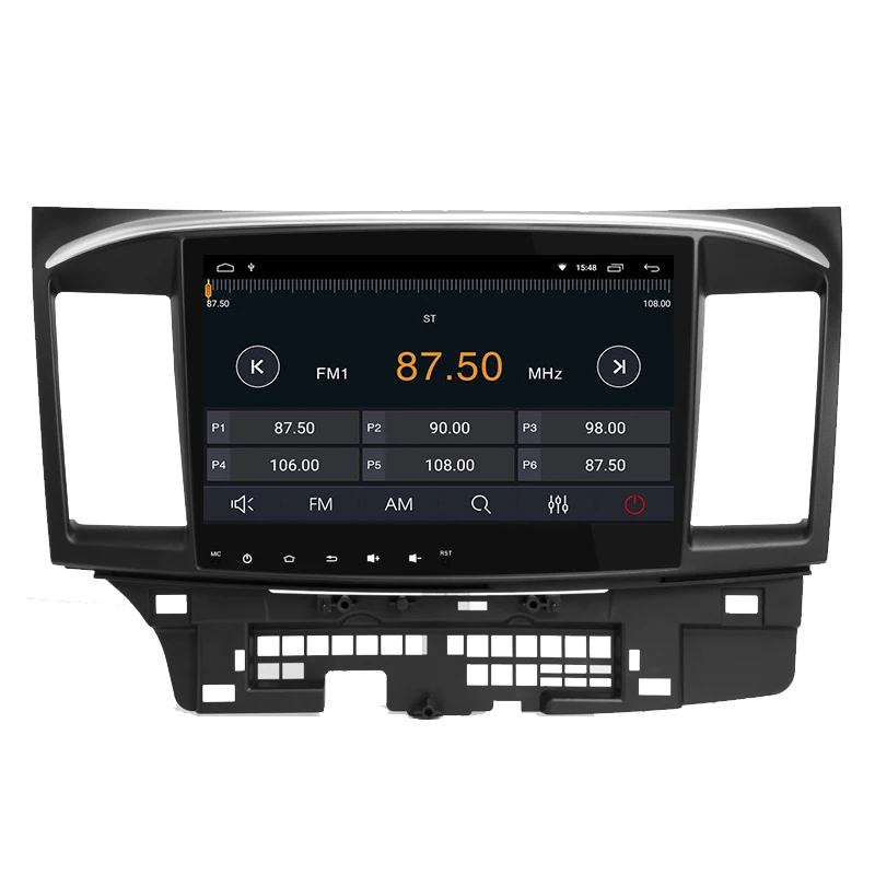 Сенсорный экран Android 8 1 Автомобильный gps плеер для Mitsubishi Lancer стерео Navi Радио