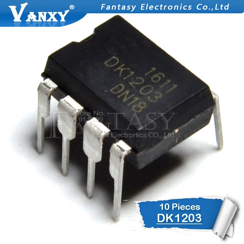 10 шт. чип управления источником питания DK1203 DIP-8 DIP | Электронные компоненты и