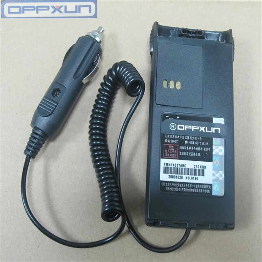 Автомобильное зарядное устройство OPPXUN 12 В для Motorola CT250 CT450 GP88S P040 P080 P308 PRO3150|Рации| |