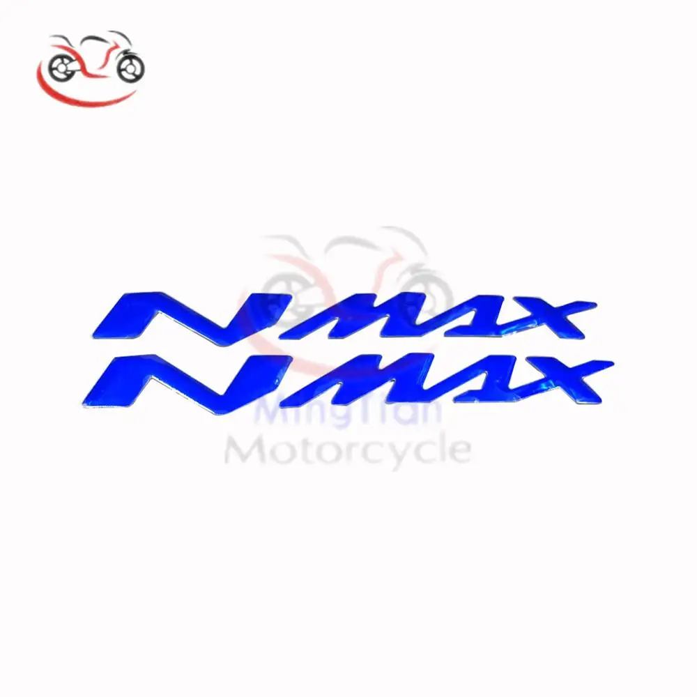 1 пара наклейки на мотоцикл для Yamaha NMAX 155 125 NMAX155 3D бак аппликация эмблема |