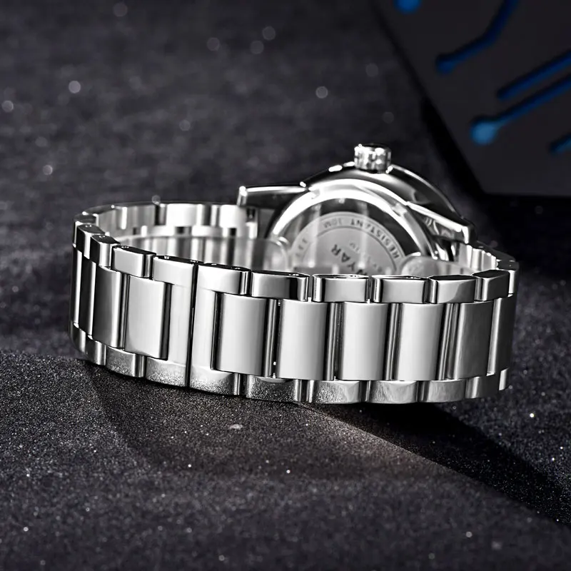 

BENYAR Men's Watches Watch Men Luxury Brand Premium Men's Quartz Watch Military Sports Stainless Steel Clock Relogio Masculino