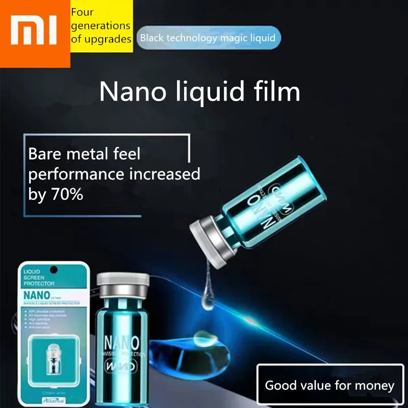 Универсальная Nano жидкая Защитная пленка для экрана NANO Tech 9D 6D 5D 4D 3D изогнутая из