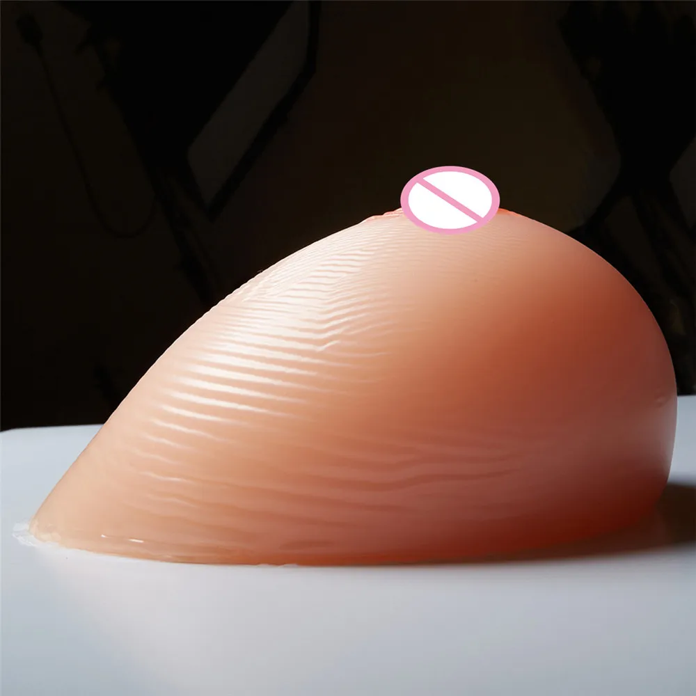 

1800g/pair Sexy cleavage Fake Boobs Silicone Breast Forms Crossdresser Transgender Artificial Chest Enhancer 42DD/44D/46C