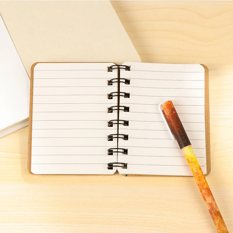 Корейские канцелярские товары Студенческая сторона откидная катушка Ben notebook