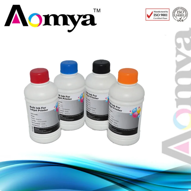 Aomya 250 мл x 4 вида цветов Прямая продажа с фабрики сублимационные чернила для