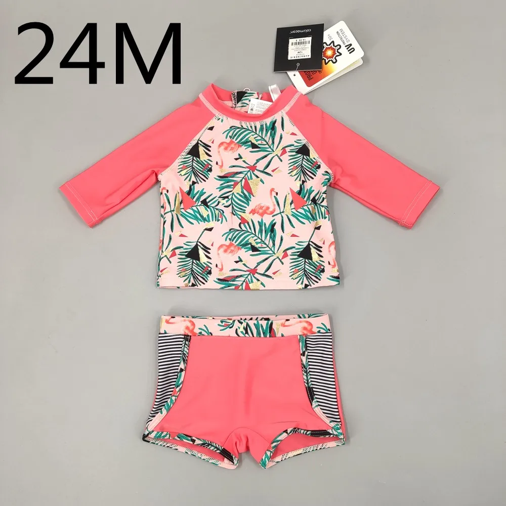 height 86 cm От 1 до 3 лет, купальный костюм наивысшего качества для маленьких девочек, пляжная одежда для серфинга, купальный костюм, купальный костюм, комплект из двух предметов для плавания на лето - Цвет: height 86 cm